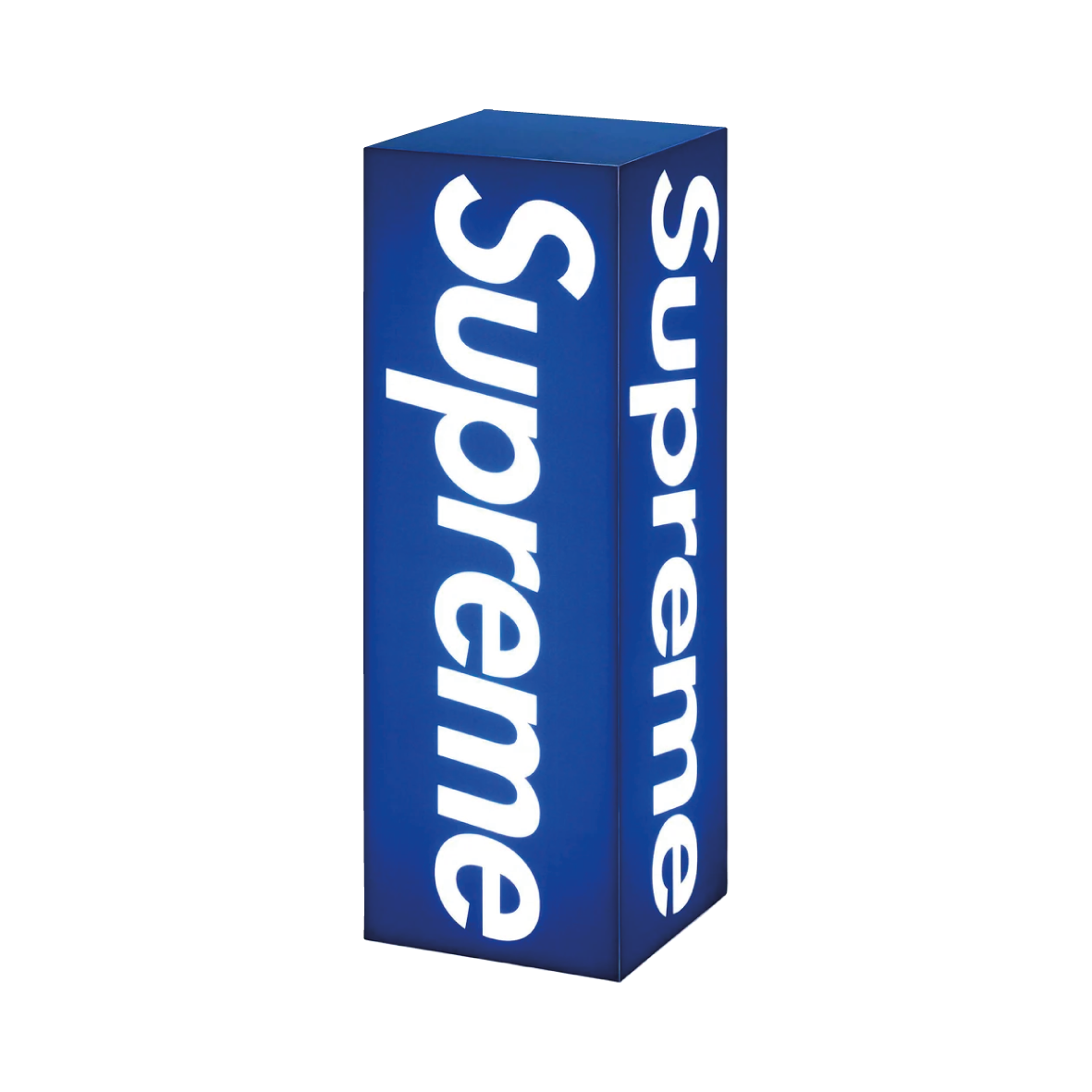 Supreme Box Logo Lamp Blue